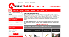 Desktop Screenshot of cranetraderonline.com